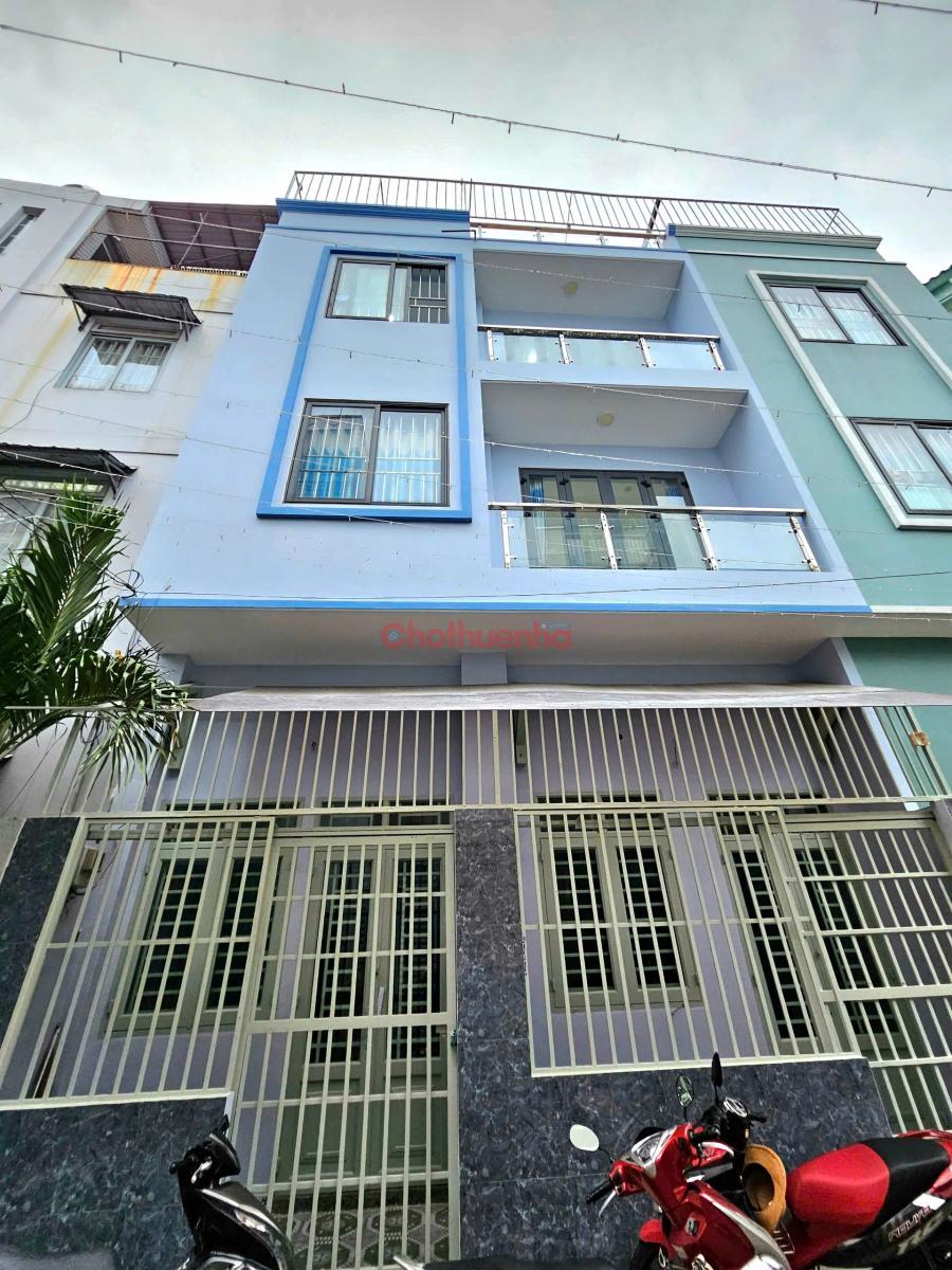 CHO THUÊ NHÀ GẦN MẶT TIỀN NGUYỄN VĂN QUÁ, P. ĐÔNG HƯNG THUẬN, Q.12 - 7X8M, HẺM XE HƠI