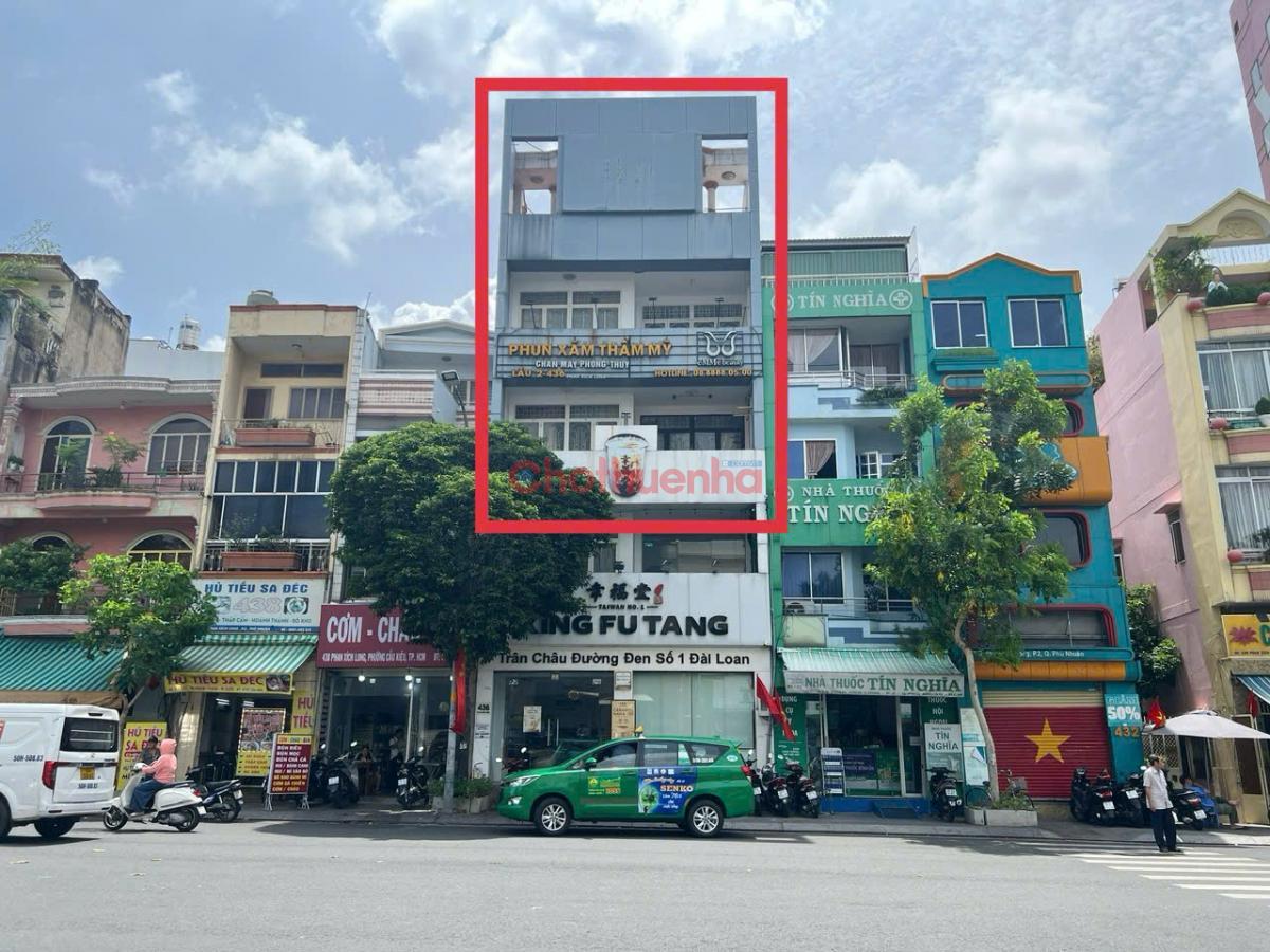 Cho thuê lầu 2 và 3 căn nhà 436 Phan Xích Long - làm văn phòng, spa, nail
