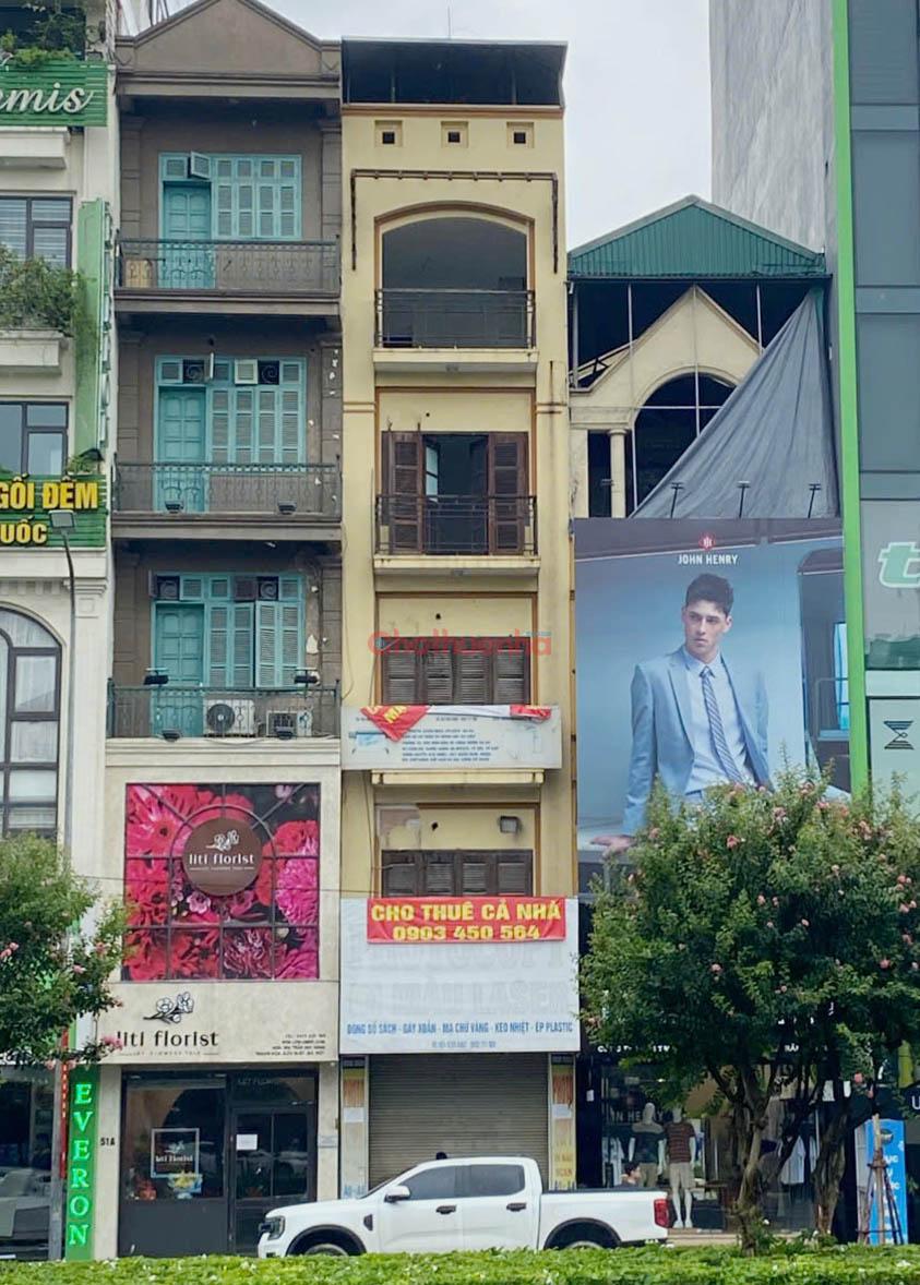 Cho thuê nhà mặt phố số 53 phố Trần Duy Hưng