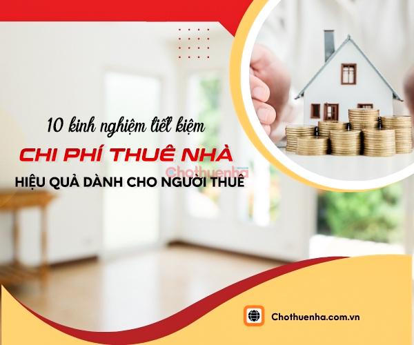 10 Kinh nghiệm tiết kiệm chi phí thuê nhà hiệu quả