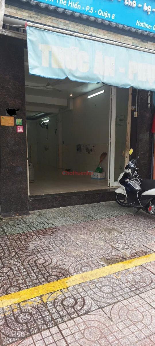 🏪  MẶT BẰNG MẶT TIỀN ĐƯỜNG PHẠM THẾ HIỂN P5 Q8 chỉ 10TR