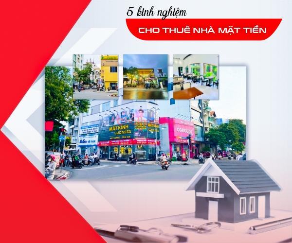 5 Kinh nghiệm cho thuê nhà mặt tiền chủ nhà nhất định phải xem
