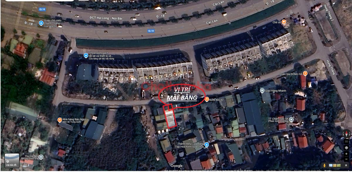 CHO THUÊ MẶT BẰNG TẠI P. HÙNG THẮNG - TP. HẠ LONG.