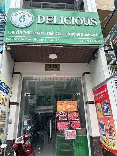 Cho thuê mặt bằng mặt tiền trung tâm Quận 10