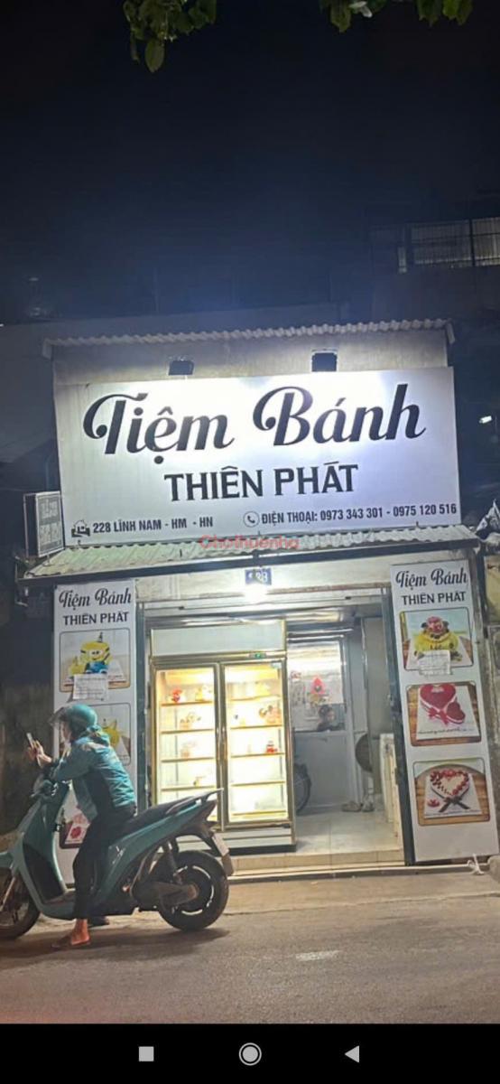 Cho thuê nhà nguyên căn 30m2 mặt đường lĩnh nam có thể kinh doanh .