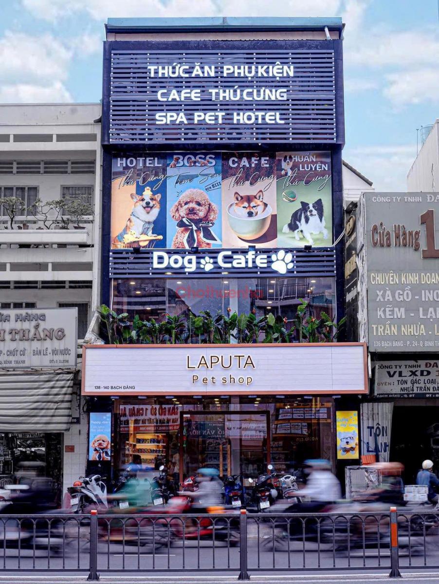 Cho Thuê Nhà Mặt Tiền 138 - 140 Bạch Đằng, Phường 24, Quận Bình Thạnh. Ngang 7m x 12m