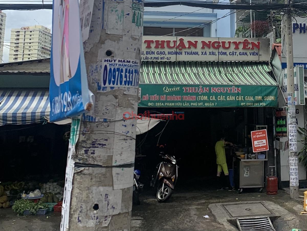 Cho thuê nhà nguyên căn đang bán hủ tiếu buổi sáng tiện vào kinh doanh ngay