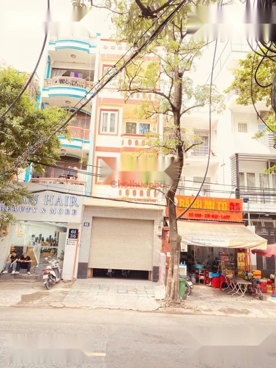 CHO THUÊ NHÀ MẶT TIỀN D5 P25 bình THẠNH ( VỊ TRÍ ĐẸP- KINH DOANH SẦM UẤT)