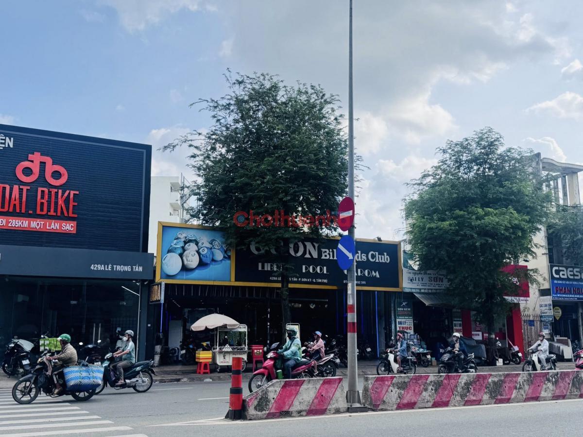 Cho Thuê Nhà Mặt Tiền số 429 Lê Trọng Tấn, Phường Sơn Kỳ, Quận Tân Phú. Ngang 12m x 30m, trống suốt