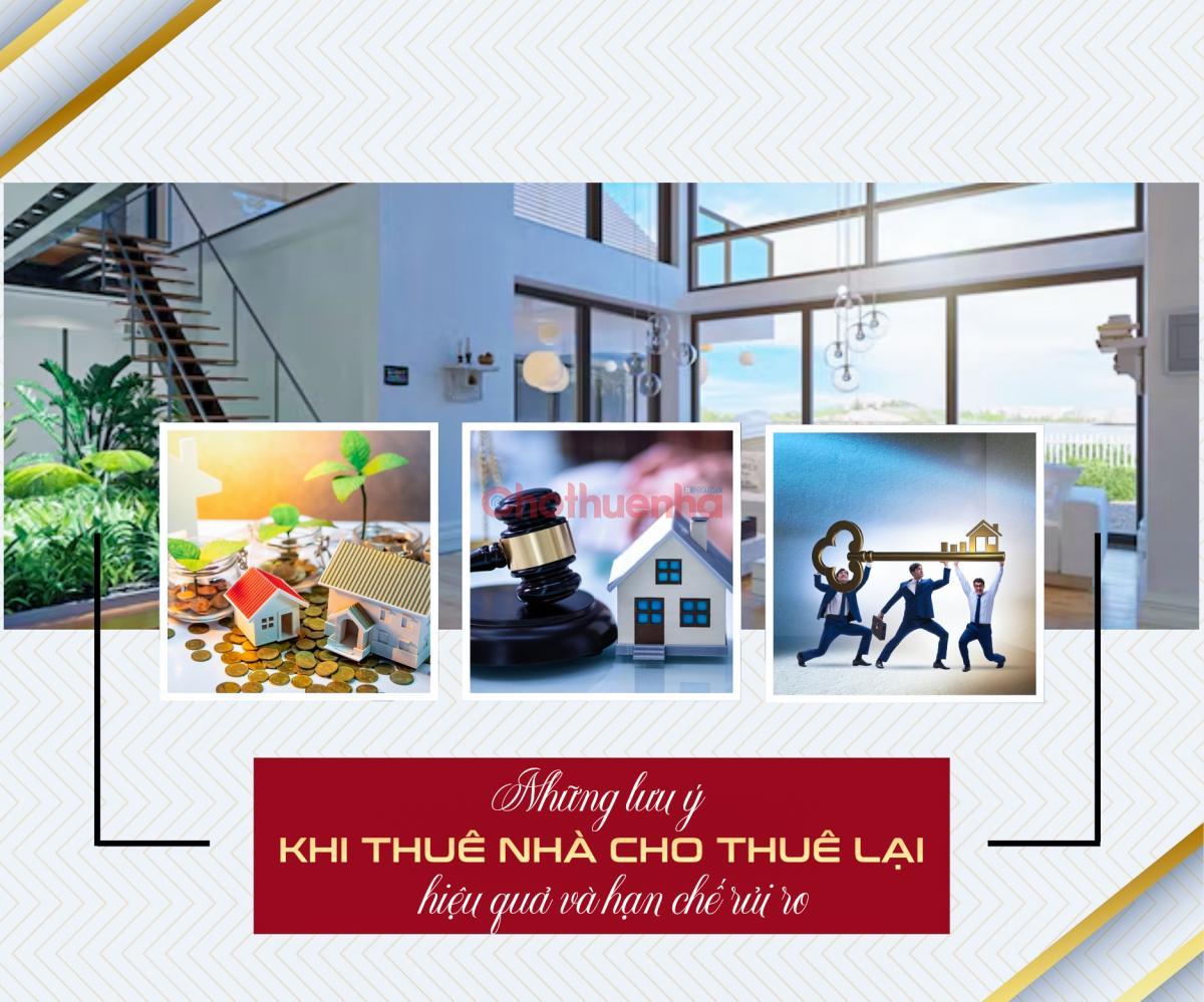 Lưu ý khi thuê nhà cho thuê lại hiệu quả và hạn chế rủi ro