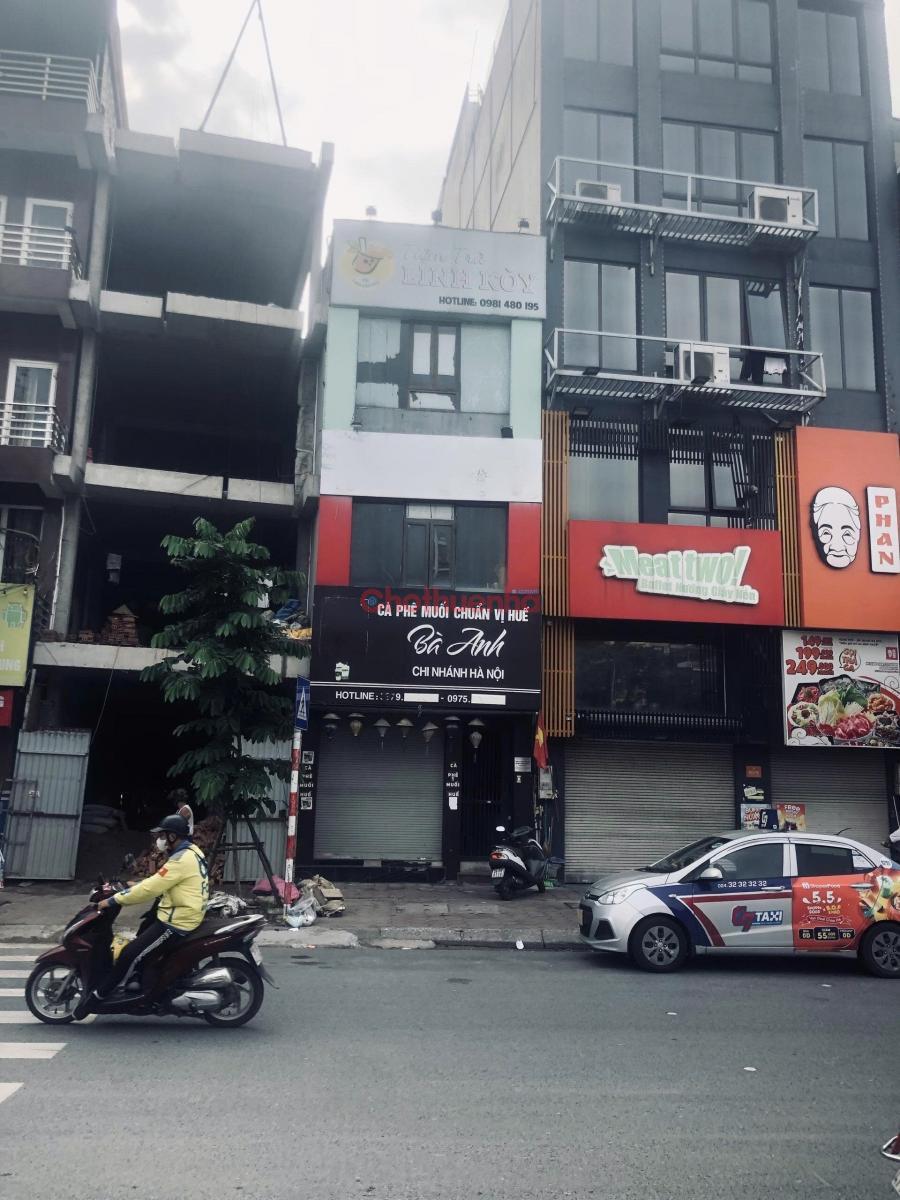 Cho thuê nhà mặt phố đông đúc kinh doanh 100m2 giá 15,5 triệu 3 tầng- Thanh xuân Hà nội.