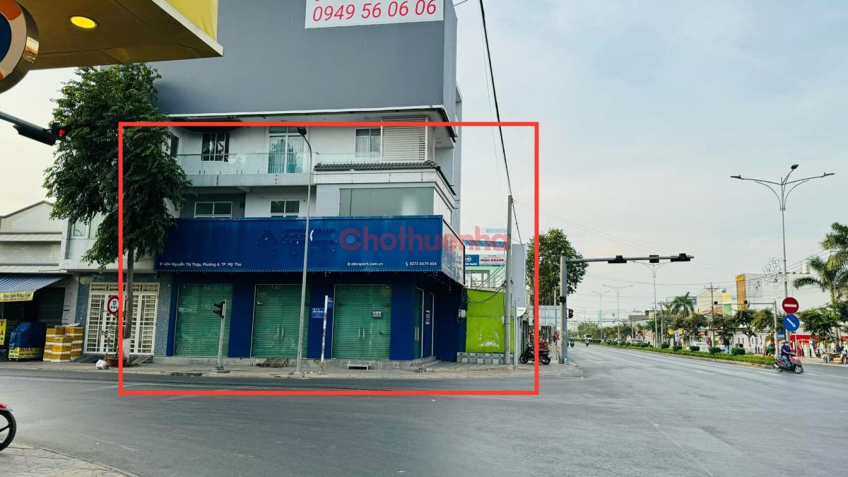 Cho thuê mặt bằng GÓC 2 Mặt Tiền ngã 4 số 404 Nguyễn Thị Thập, Thành Phố Mỹ Tho, Tiền Giang