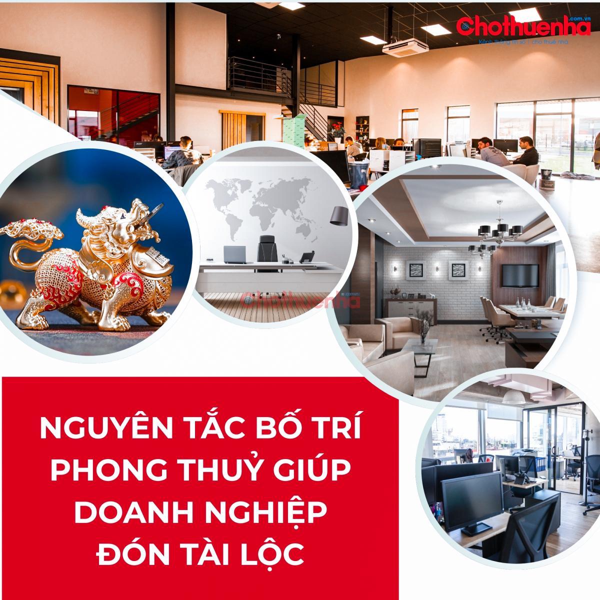 Nguyên tắc bố trí phong thuỷ văn phòng thu hút năng lượng và tài lộc