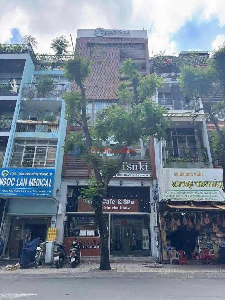 Cho Thuê Nhà Mặt Tiền 123-125 Nguyễn Thiện Thuật, Phường 2, Quận 3. Ngang 6m x 18m