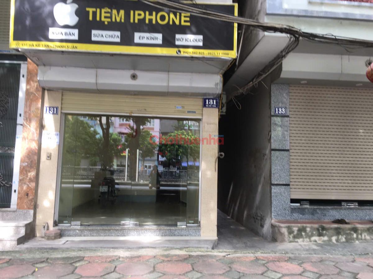 Chính chủ cho thuê tầng 1 tại số 131 phố Hà Kế Tấn: Diện tích 20m2, mặt đường 20m, vỉa hè rộng