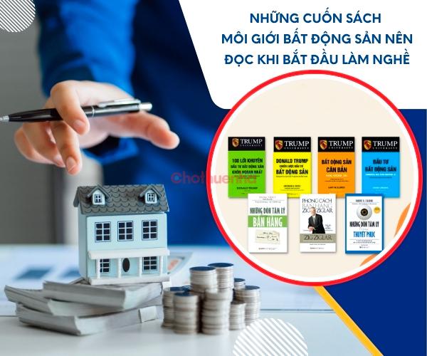 Những cuốn sách môi giới bất động sản nên đọc khi bắt đầu làm nghề