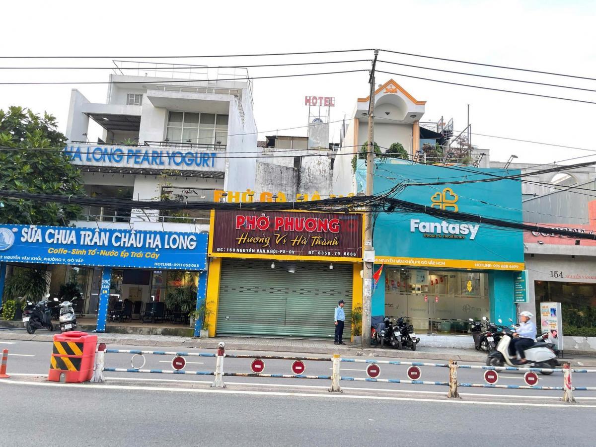 Cho Thuê Nhà Mặt Tiền 160 Nguyễn Văn Khối, Phường 8, Quận Gò Vấp. Ngay Lê Văn Thọ + CV Làng Hoa