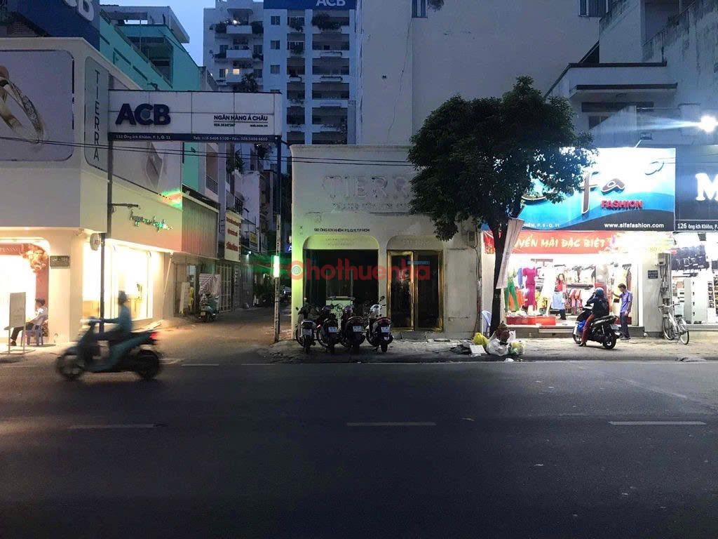 Cho Thuê Nhà GÓC 2 Mặt Tiền 130 Ông Ích Khiêm, Phường 5, Quận 11