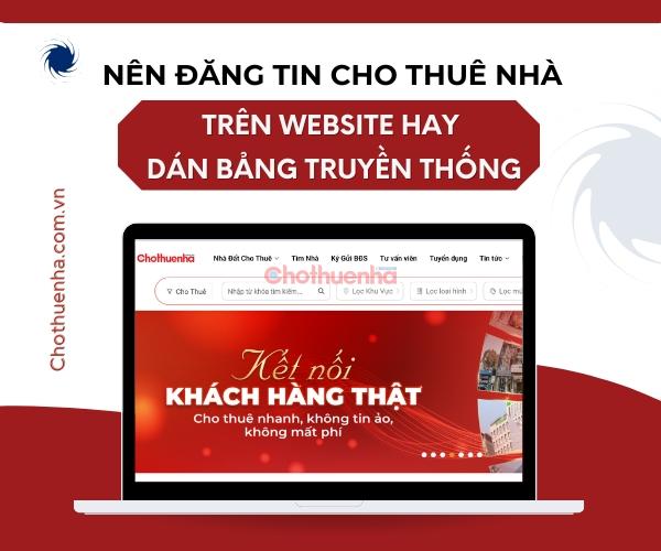 Tại sao nên đăng tin cho thuê nhà qua website thay vì dán bảng truyền thống