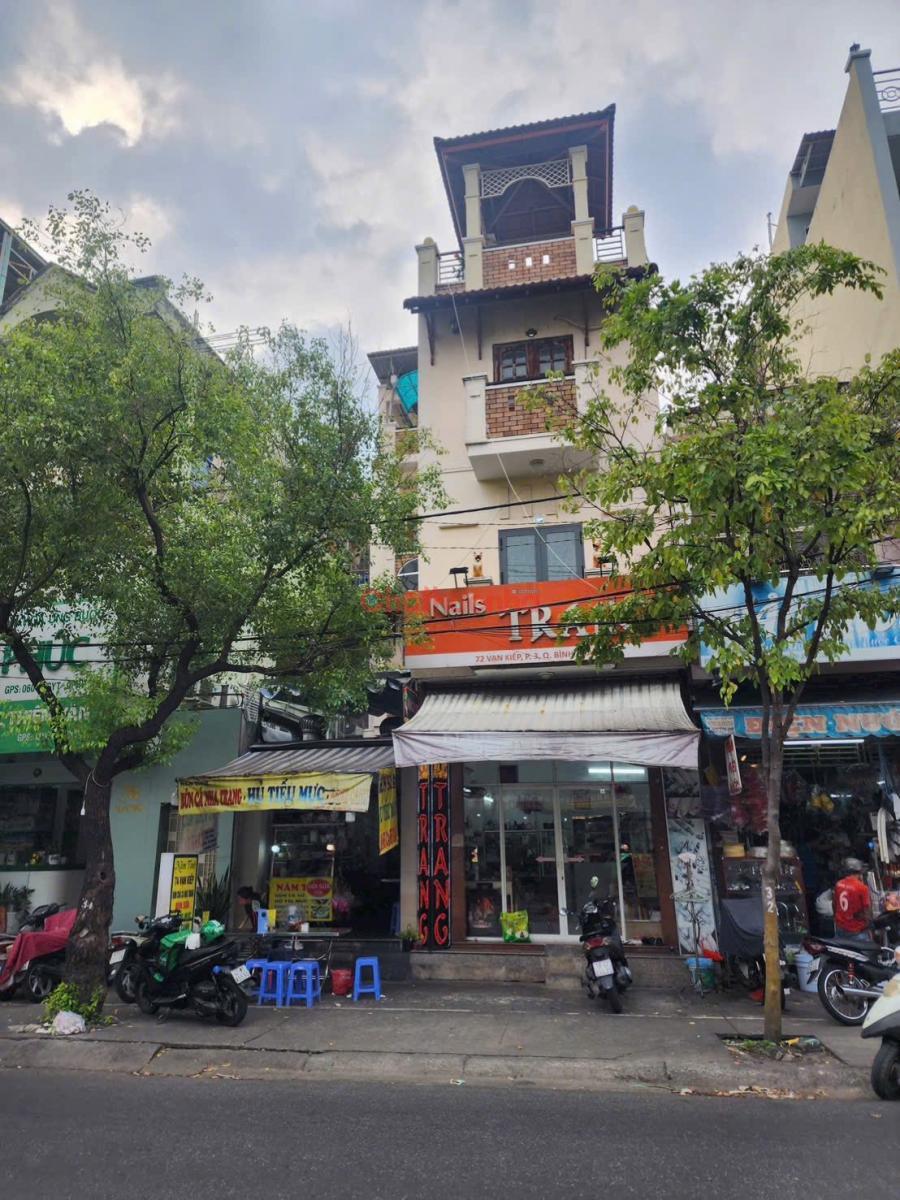 Cho Thuê Nhà Mặt Tiền 72-74 Vạn Kiếp, Phường 3, Quận Bình Thạnh. Ngang 7m x 15m