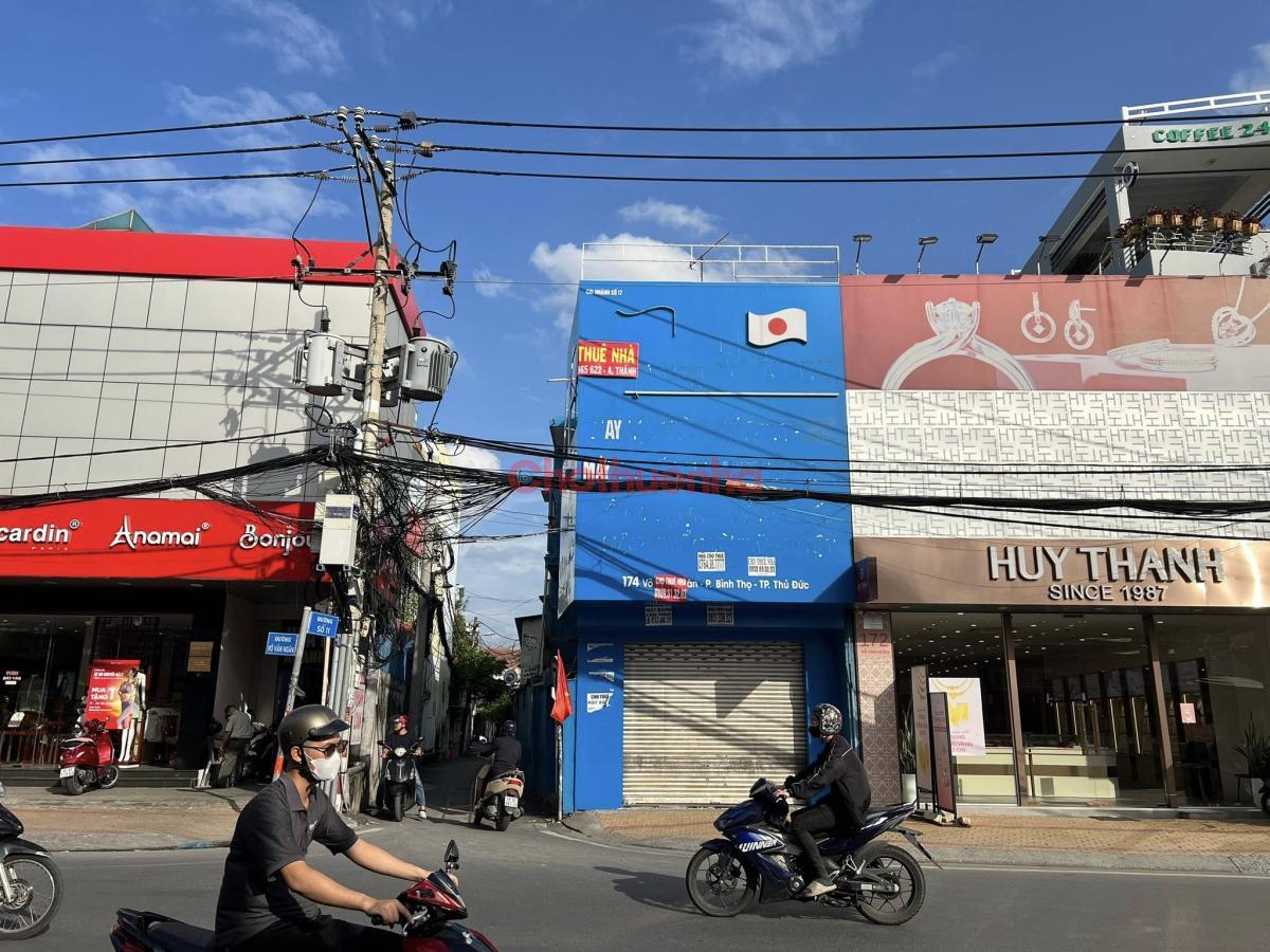 Cho Thuê Nhà GÓC 2 Mặt Tiền số 174 Võ Văn Ngân, Phường Bình Thọ, Thành Phố Thủ Đức