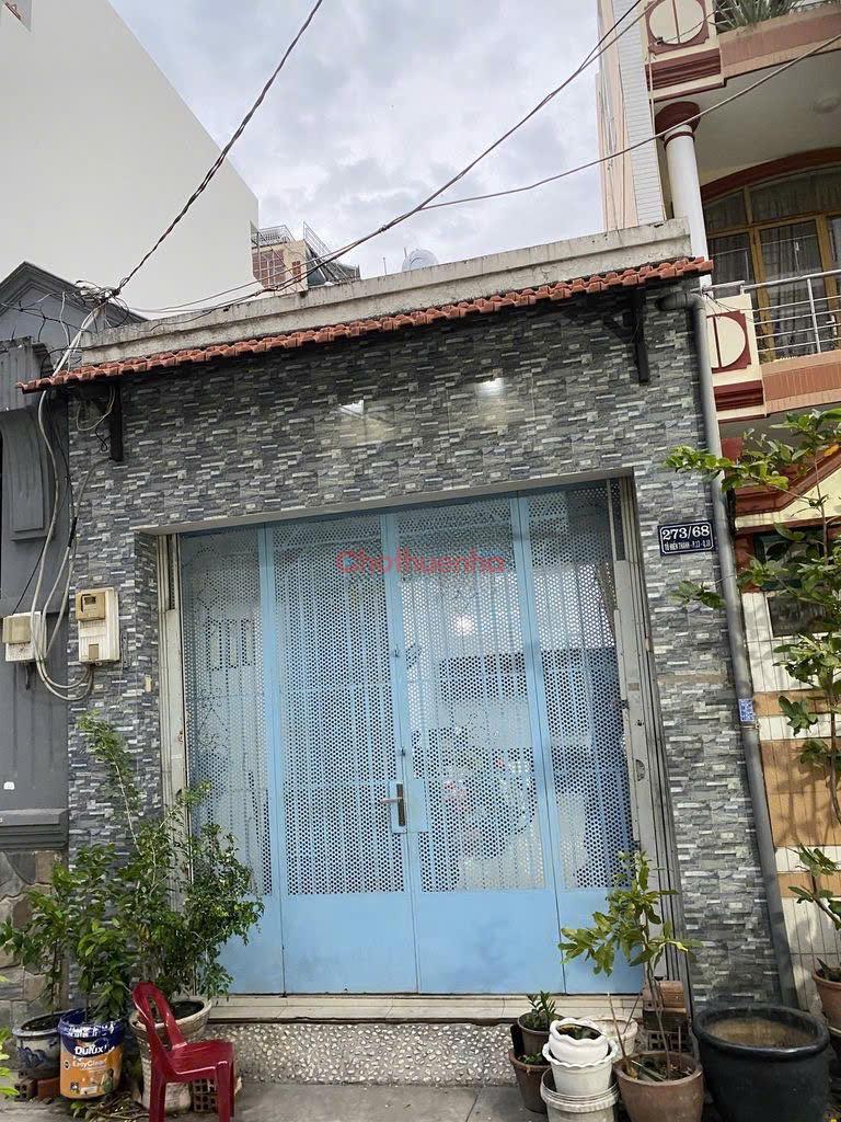 Nhà nguyên căn - Quận 10 - Hẻm xe hơi - 4pn