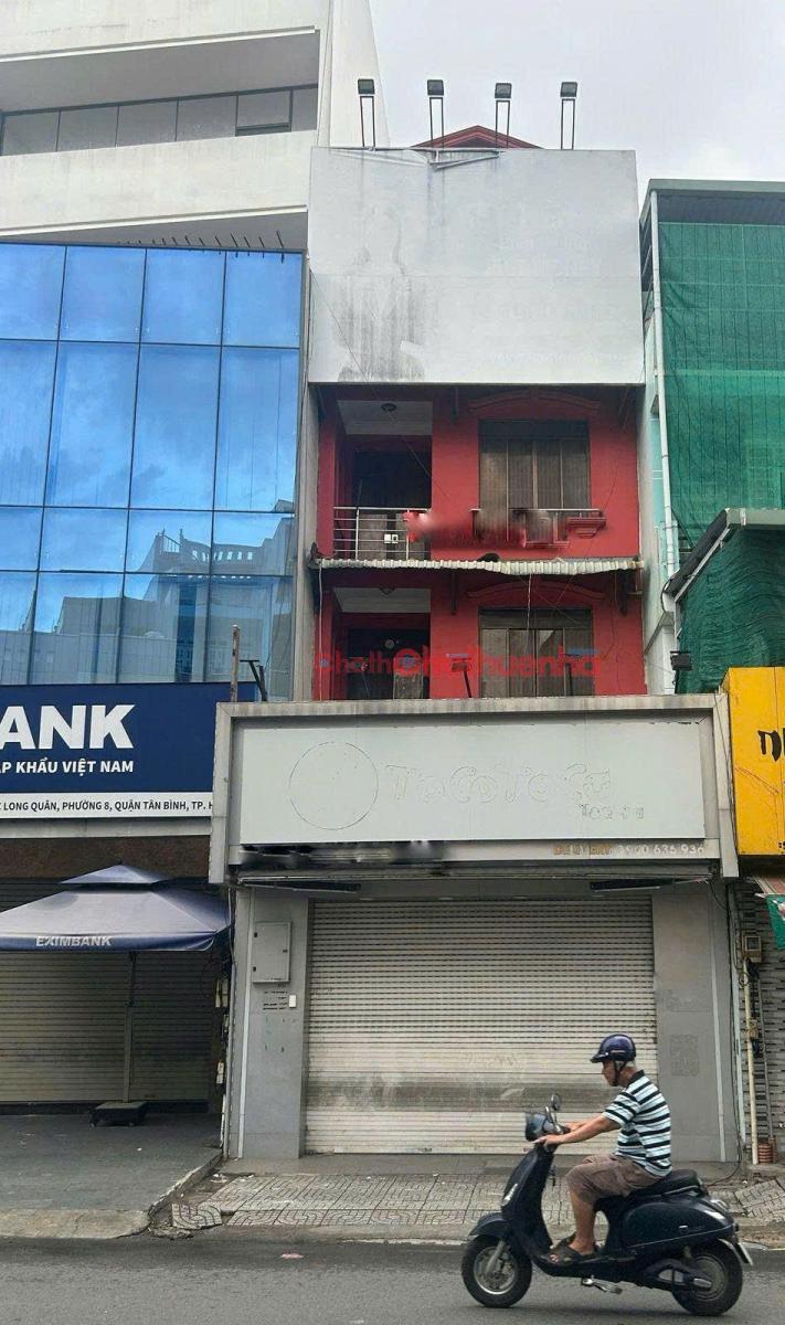 🏠 Cho thuê nhà nguyên căn mặt tiền Lạc Long Quân, P.8, Tân Bình - DT 5.4x17m - Giá 37 triệu/tháng
